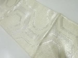 アンティーク　古典柄模様織出し袋帯（材料）